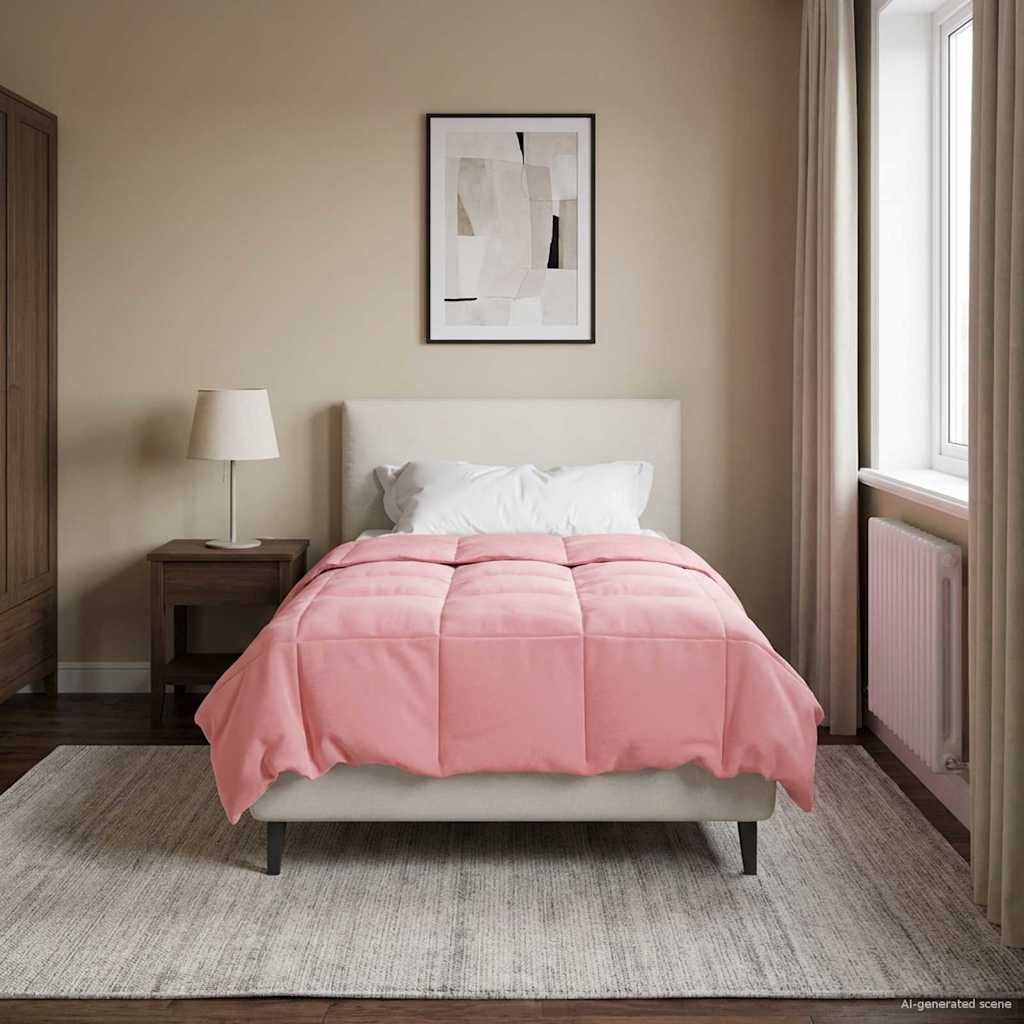 Winter Blanket Tikštas Pink 155 x 200 cm Microfiber