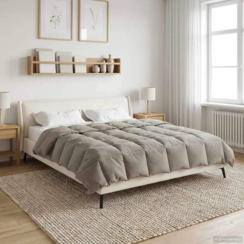 Žiemos antklodė Tikštas Žalia 200 x 220 cm Mikropluoštas