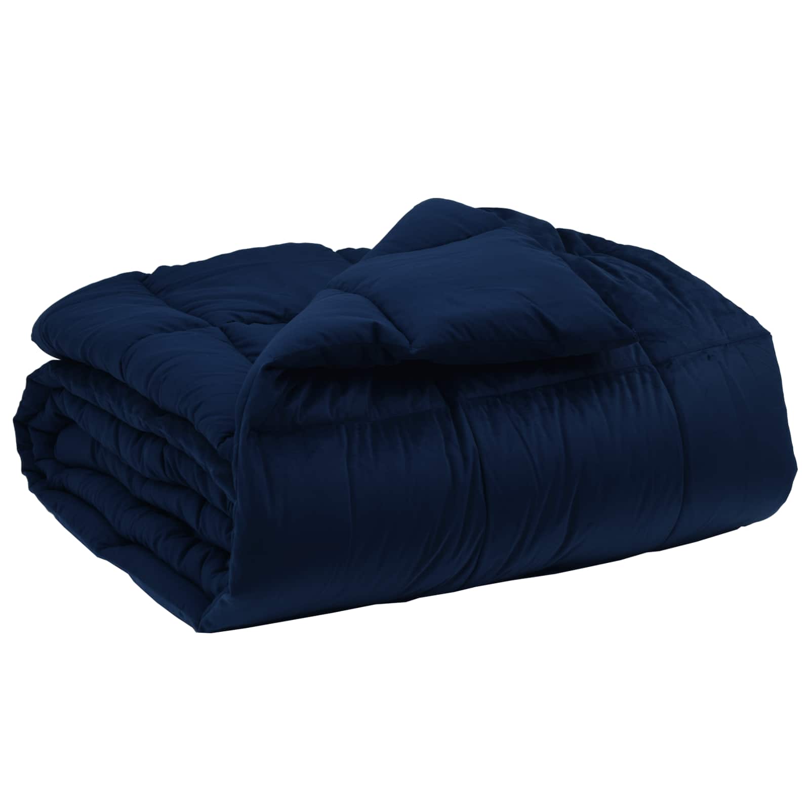 Winter duvet Dark blue 240 x 260 cm Microfiber