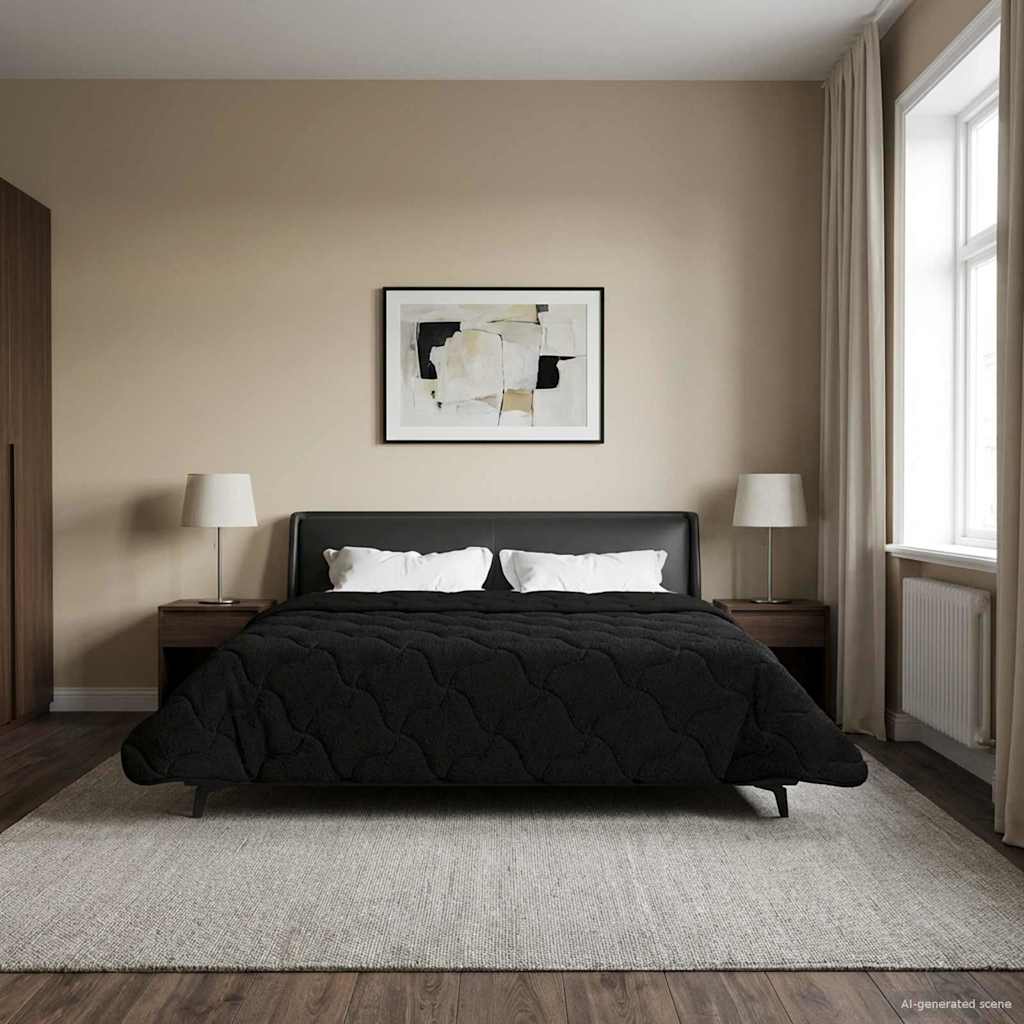 Vasaras sega Tikštas Melna 240 x 260 cm
