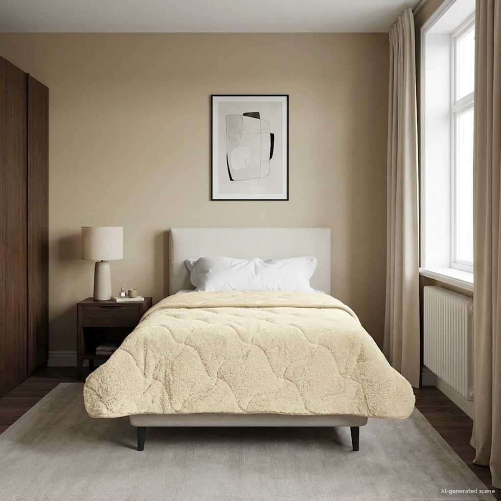 Vasaras sega Tikštas Krēmkrāsas 155 x 220 cm