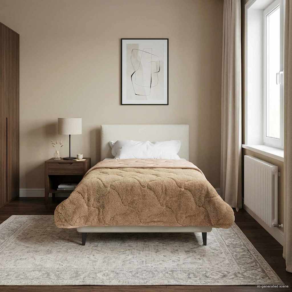 Visa gada sega Tikštas Taupe 135 x 200 cm