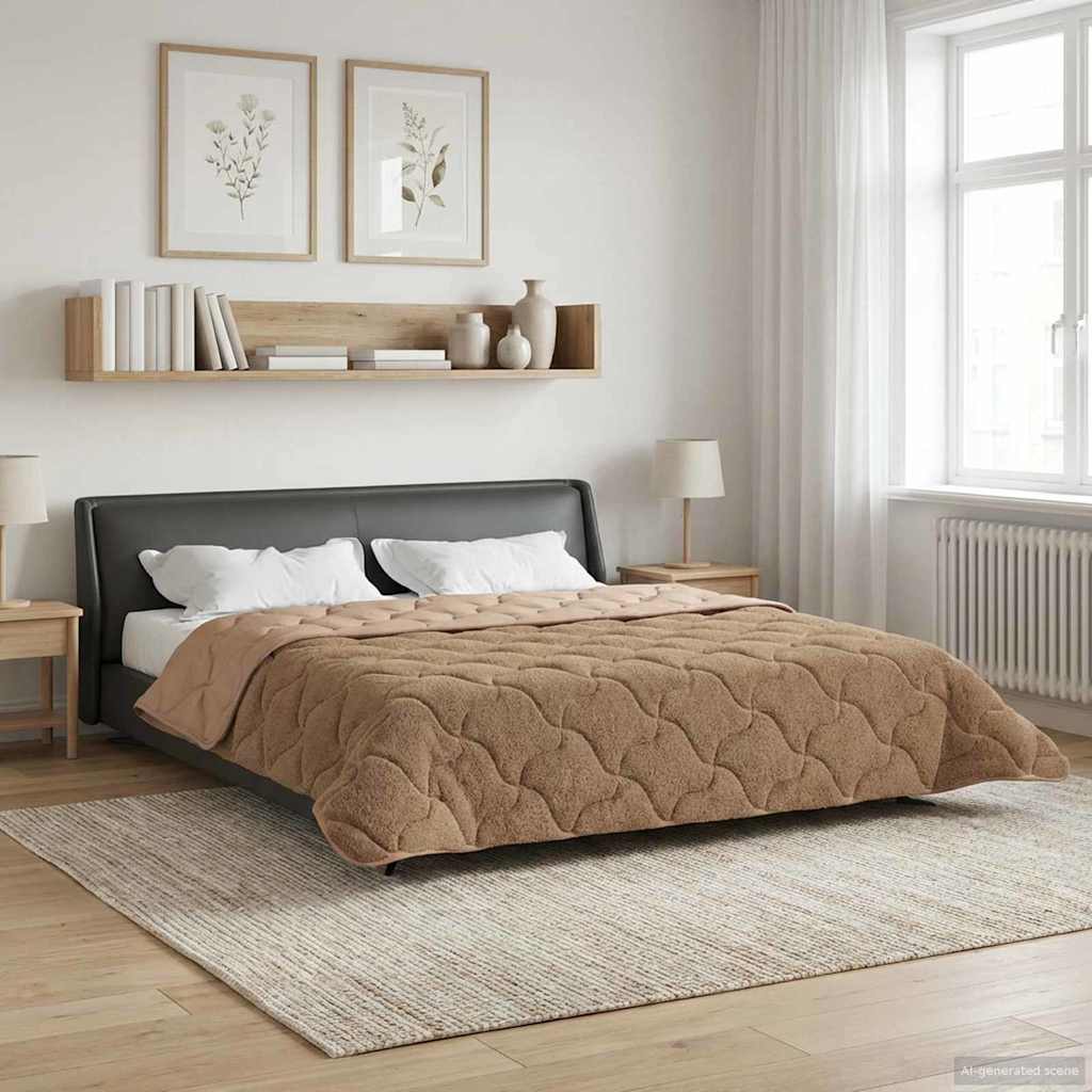 Ziemas sega Tikštas Taupe 200 x 200 cm