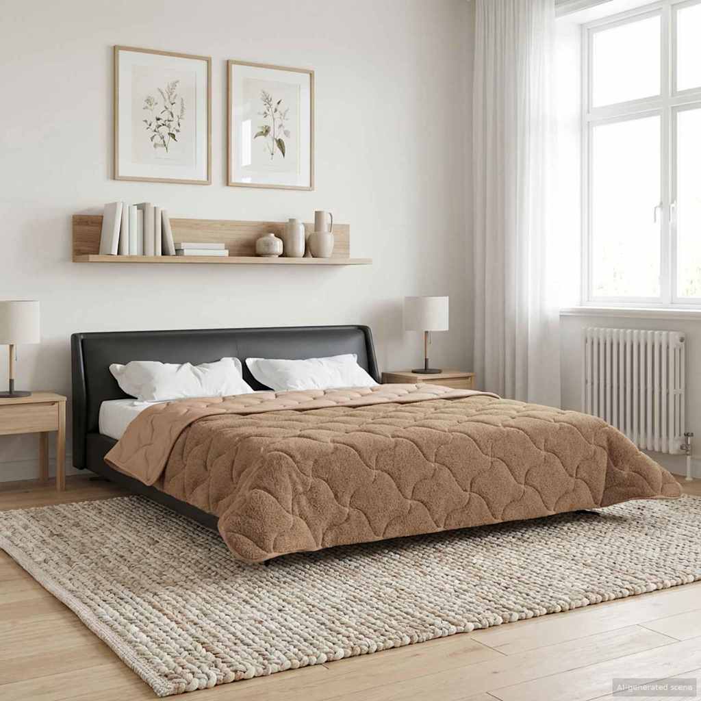 Ziemas sega Tikštas Taupe 200 x 220 cm