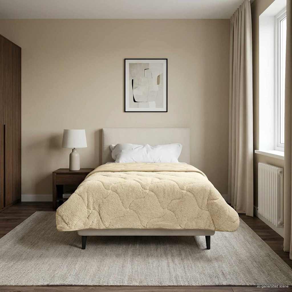 Winter Duvet Tikštas Cream 135 x 220 cm