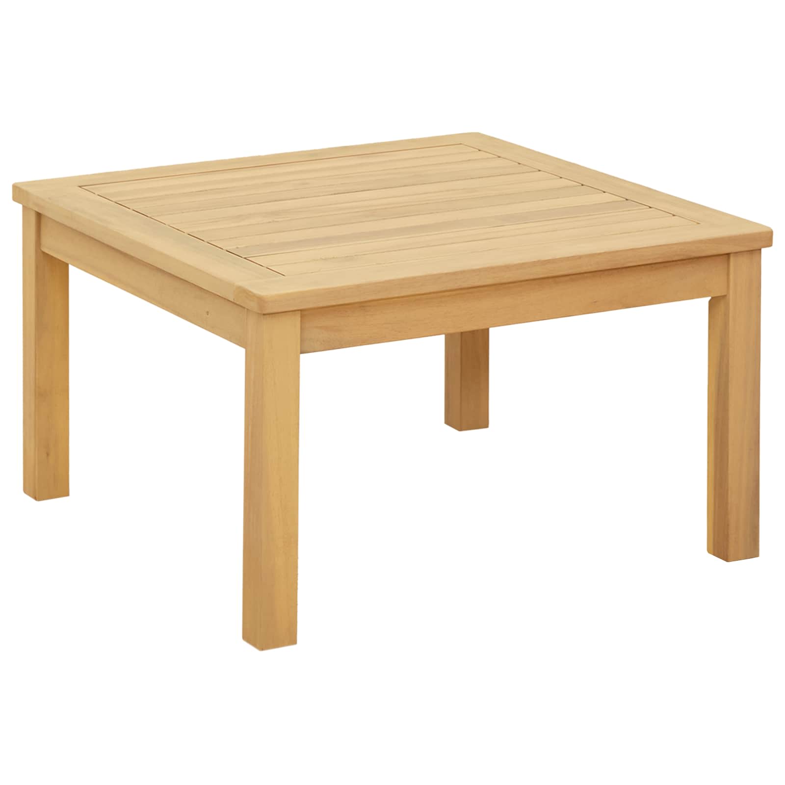 Coffee table Light acacia 60 x 60 x 36 cm