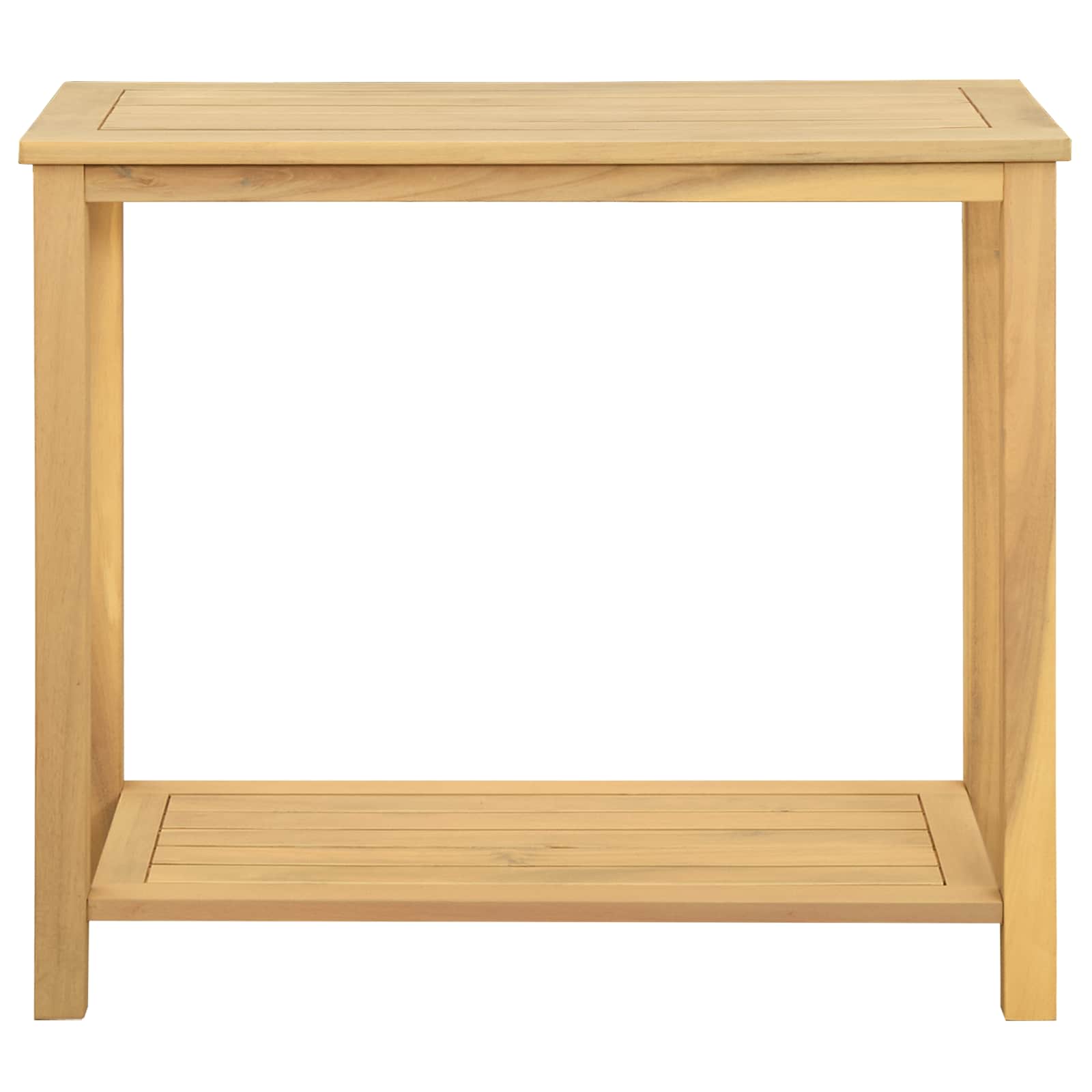 Sodo konsolinis stalas Šviesus akacijų 80 x 35 x 75 cm
