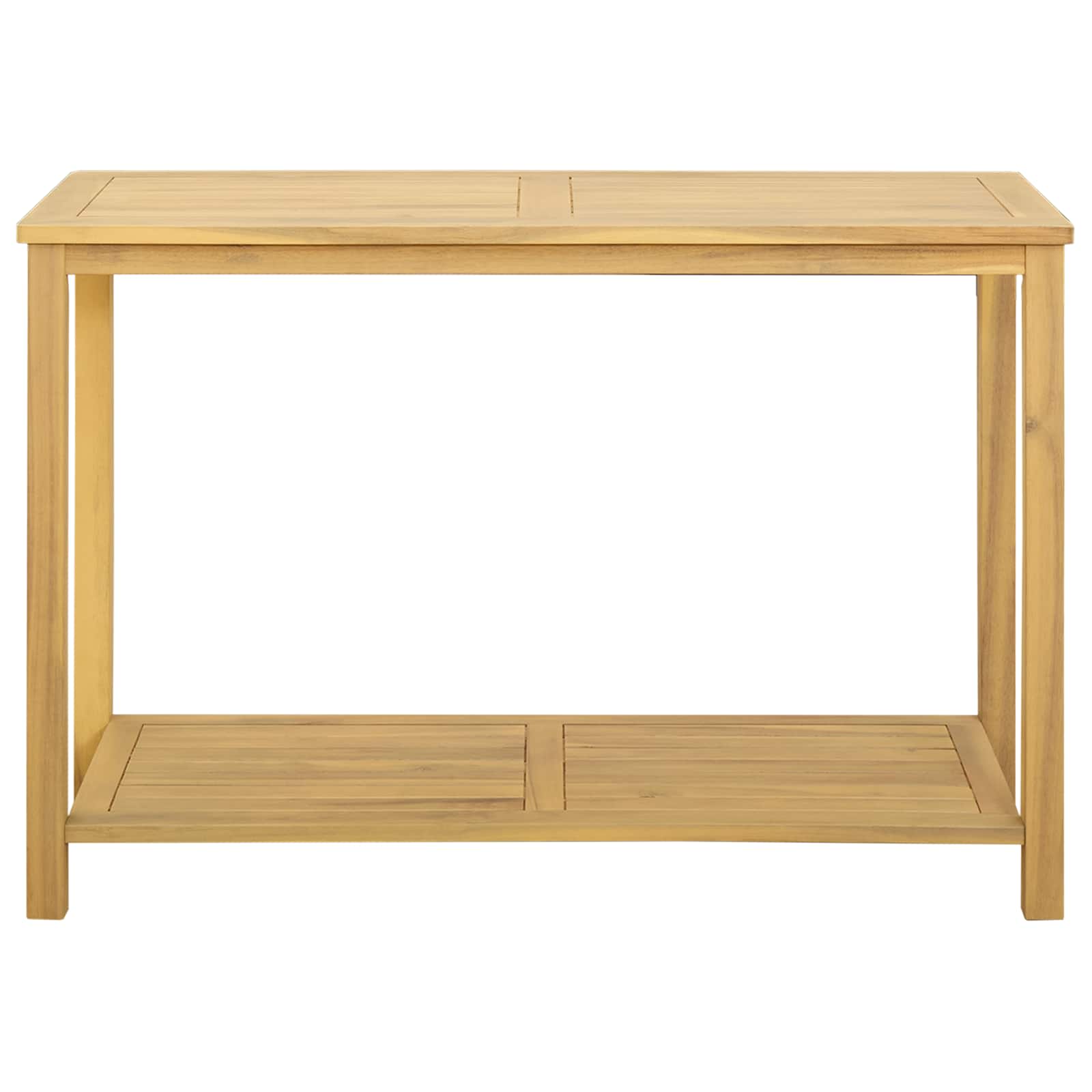 Sodo konsolinis stalas Šviesus akacijų 110 x 40 x 75 cm