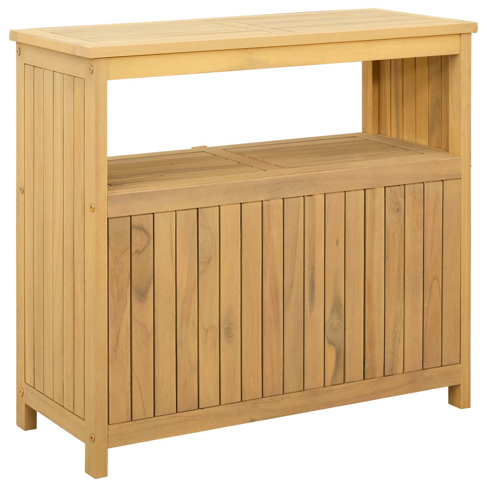 Sodo konsolinis stalas Šviesus akacijų 80 x 35 x 75 cm