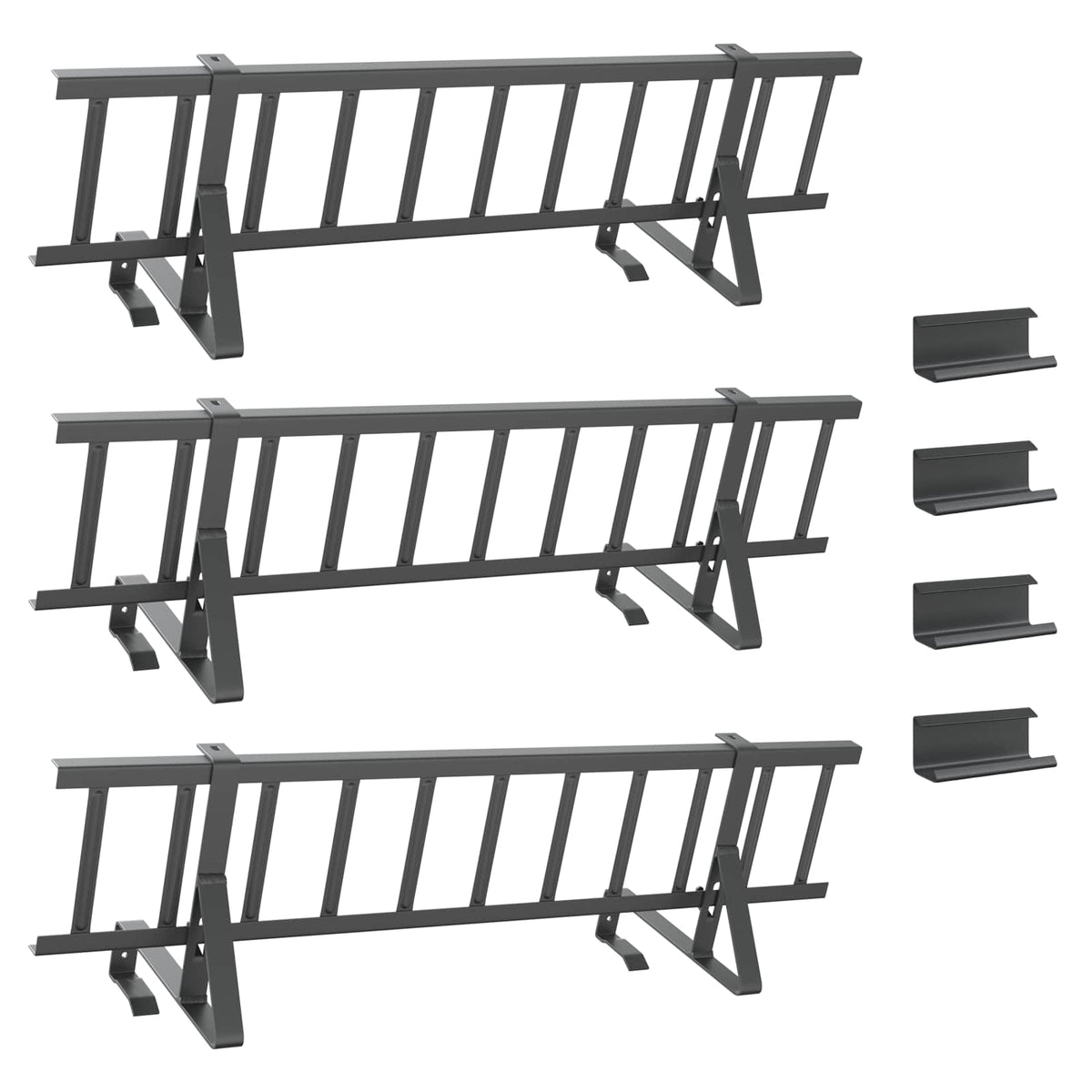 Stogo sniego sargas Antracito 300 x 29,5 x 34,5 cm Plienas