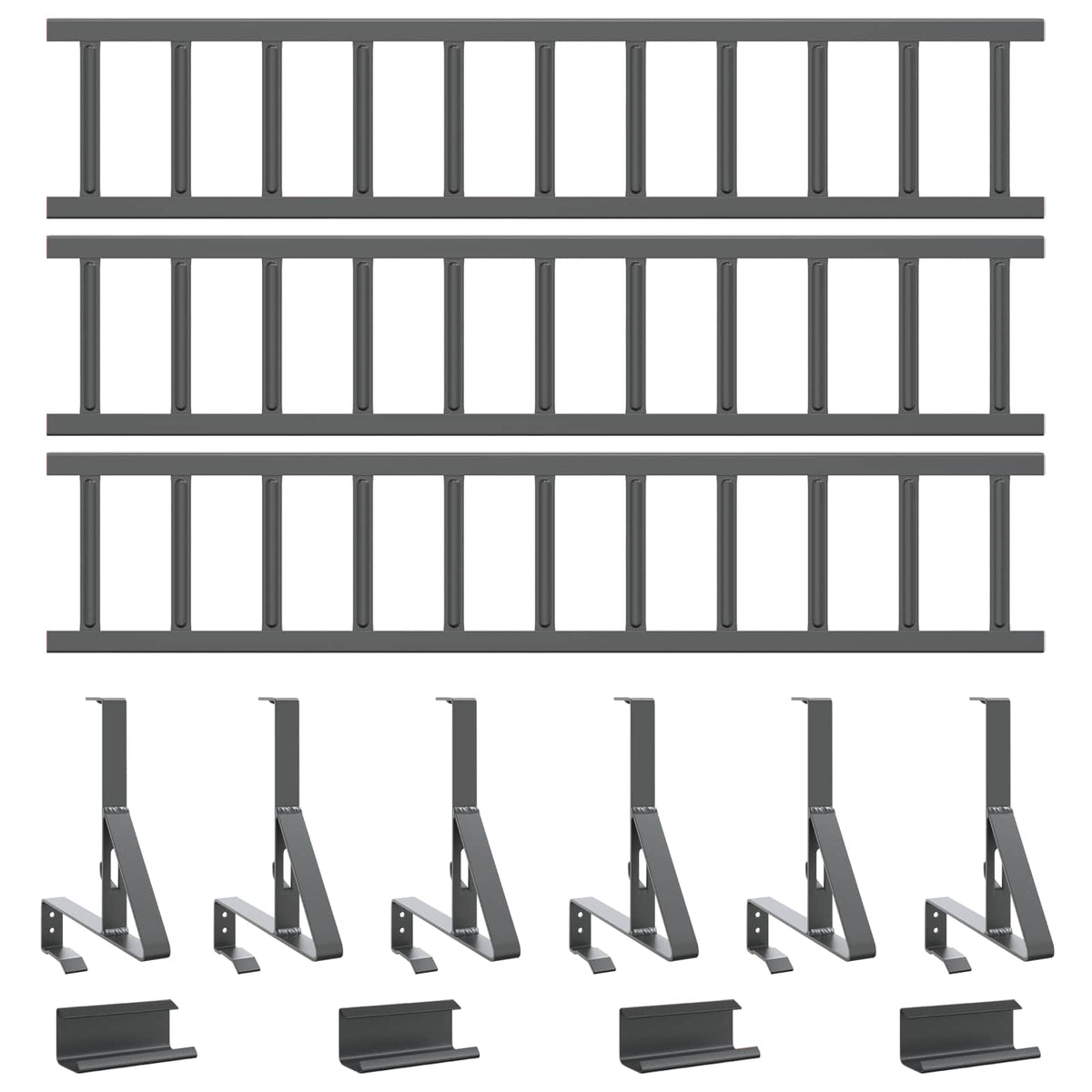 Stogo sniego sargas Antracito 300 x 29,5 x 34,5 cm Plienas