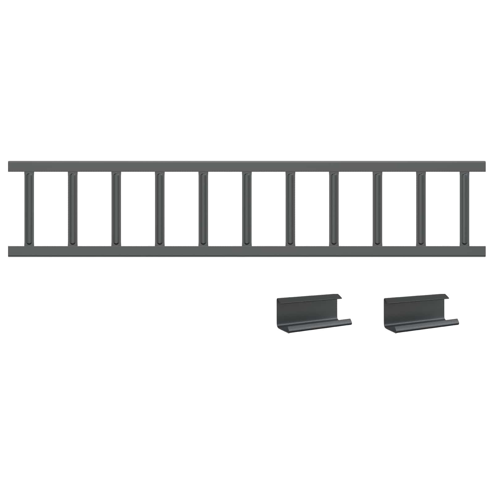 Stogo sniego sargas Antracitas 300 x 2,5 x 20 cm Plienas