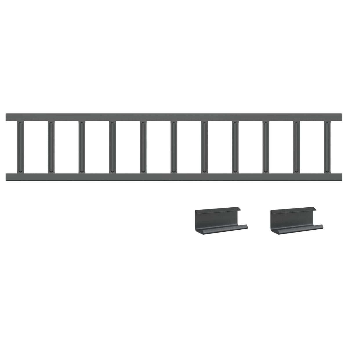 Stogo sniego sargas Antracitas 1200 x 2,5 x 20 cm Plienas