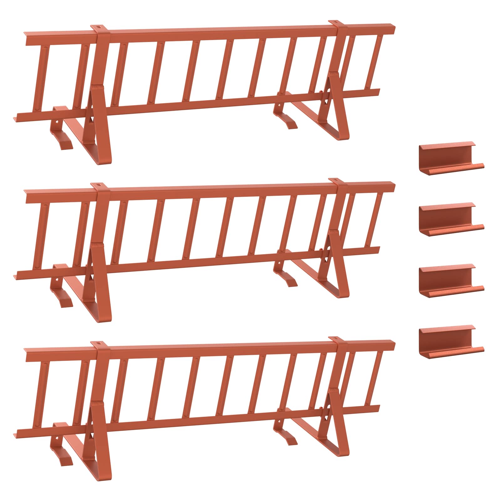 Stogo sniego sargas Raudona 300 x 29,5 x 34,5 cm Plienas