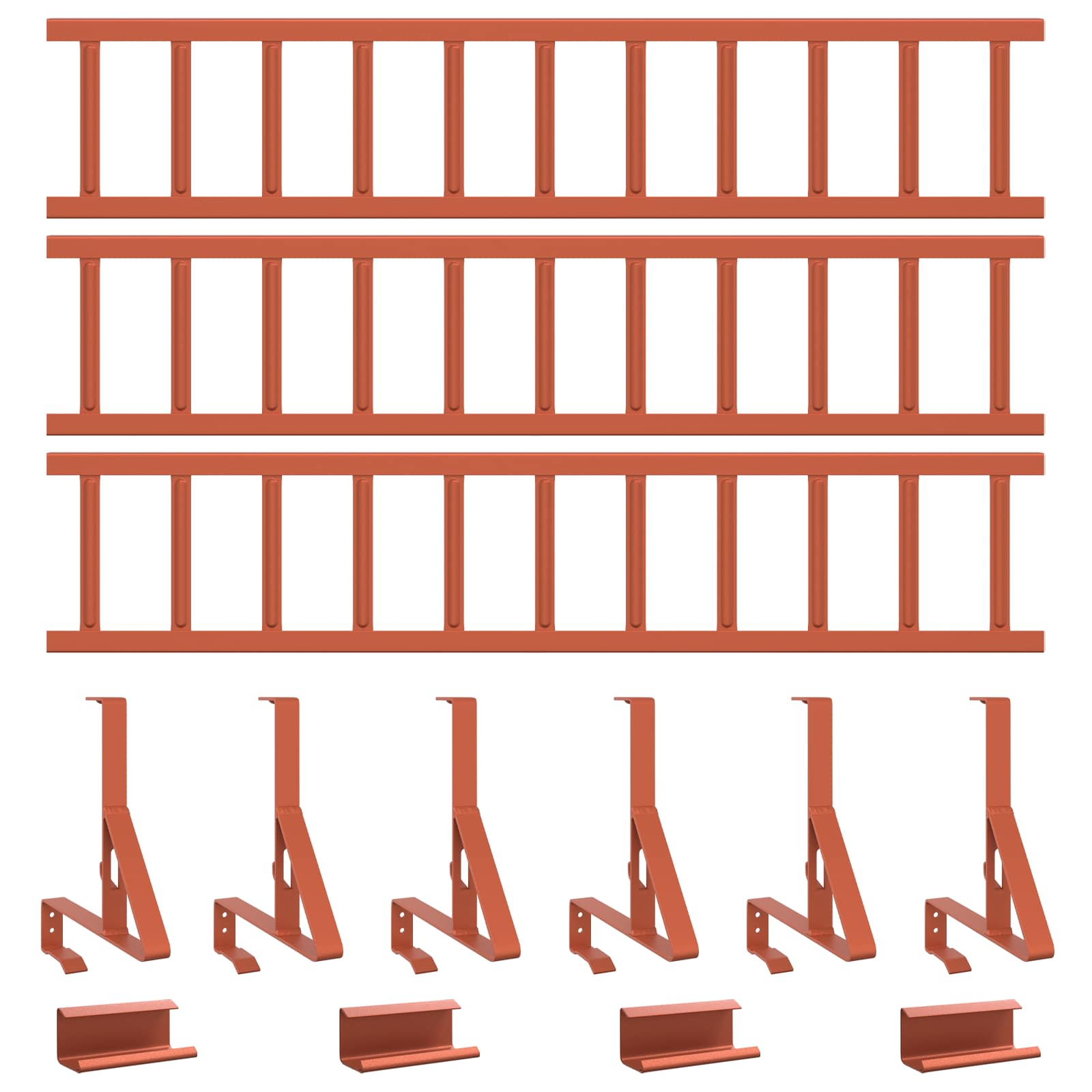 Stogo sniego sargas Raudona 300 x 29,5 x 34,5 cm Plienas
