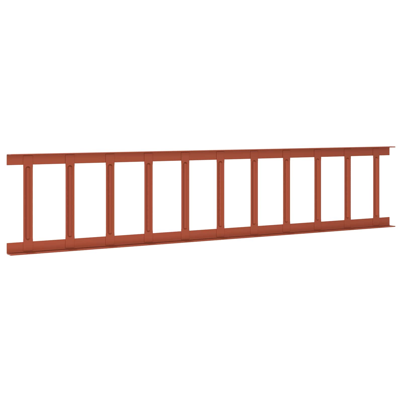 Stogo sniego sargas Raudona 100 x 2,5 x 20 cm Plienas
