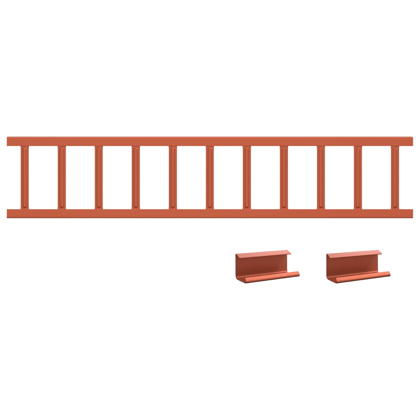 Stogo sniego sargas Raudona 100 x 2,5 x 20 cm Plienas