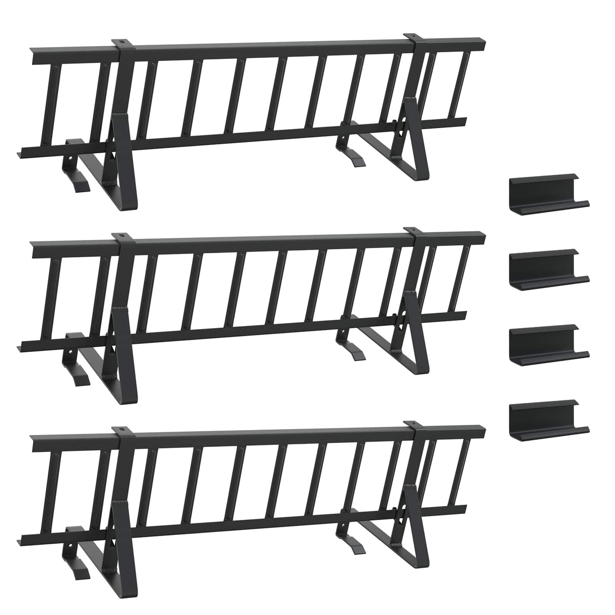 Stogo sniego sargas Juoda 300 cm Plienas