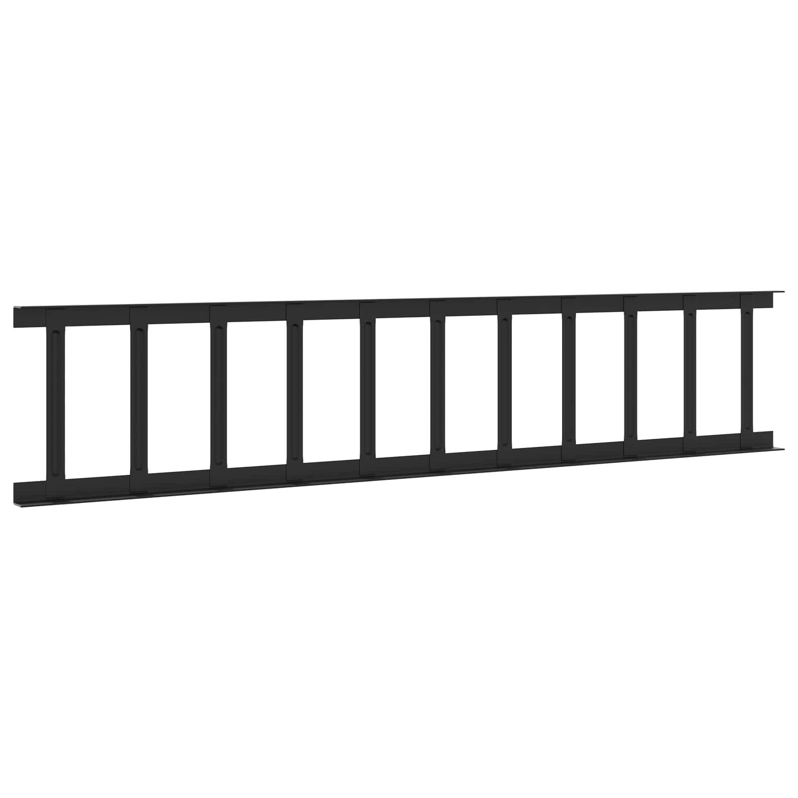 Stogo sniego sargas Juoda 100 x 2,5 x 20 cm Plienas