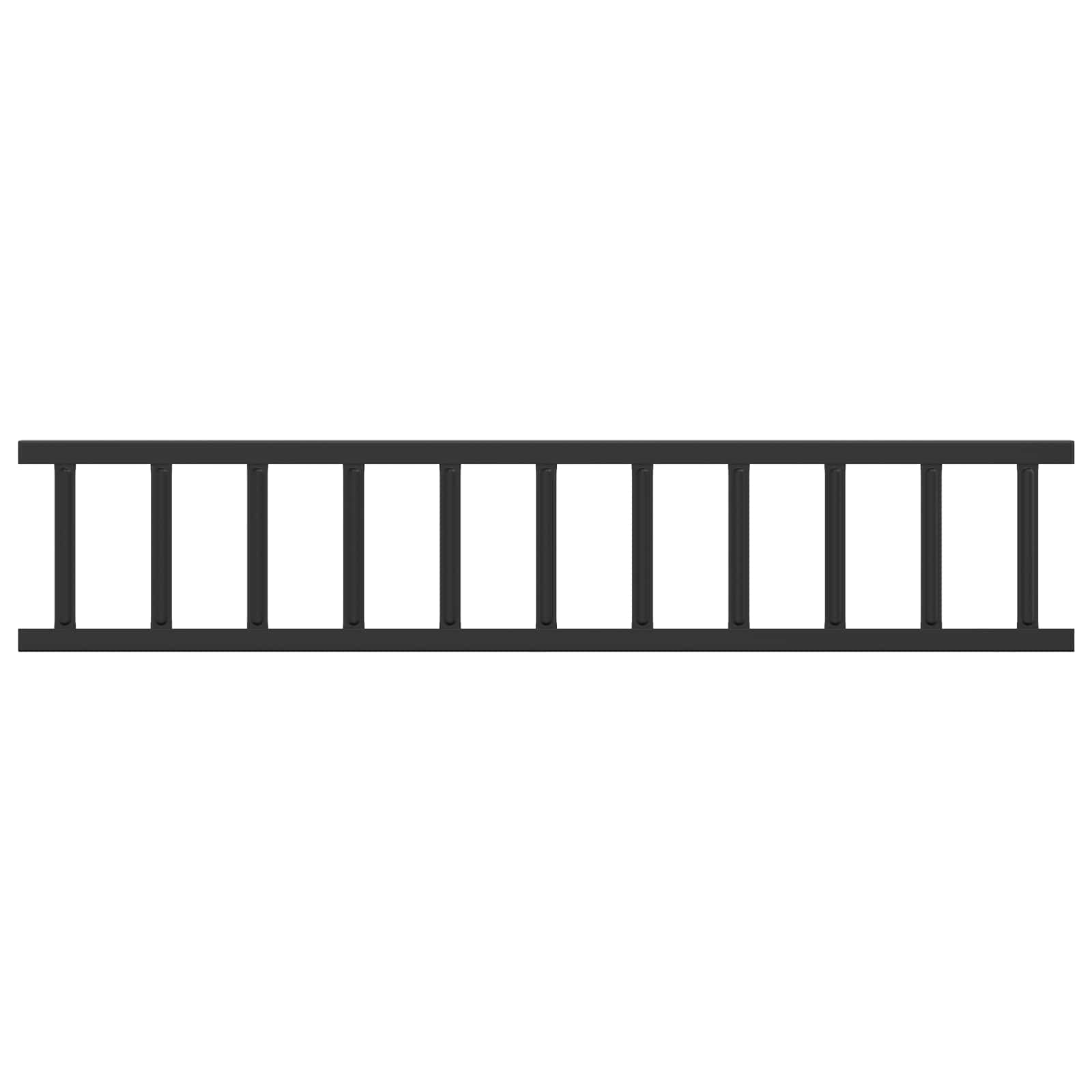 Stogo sniego sargas Juoda 100 x 2,5 x 20 cm Plienas