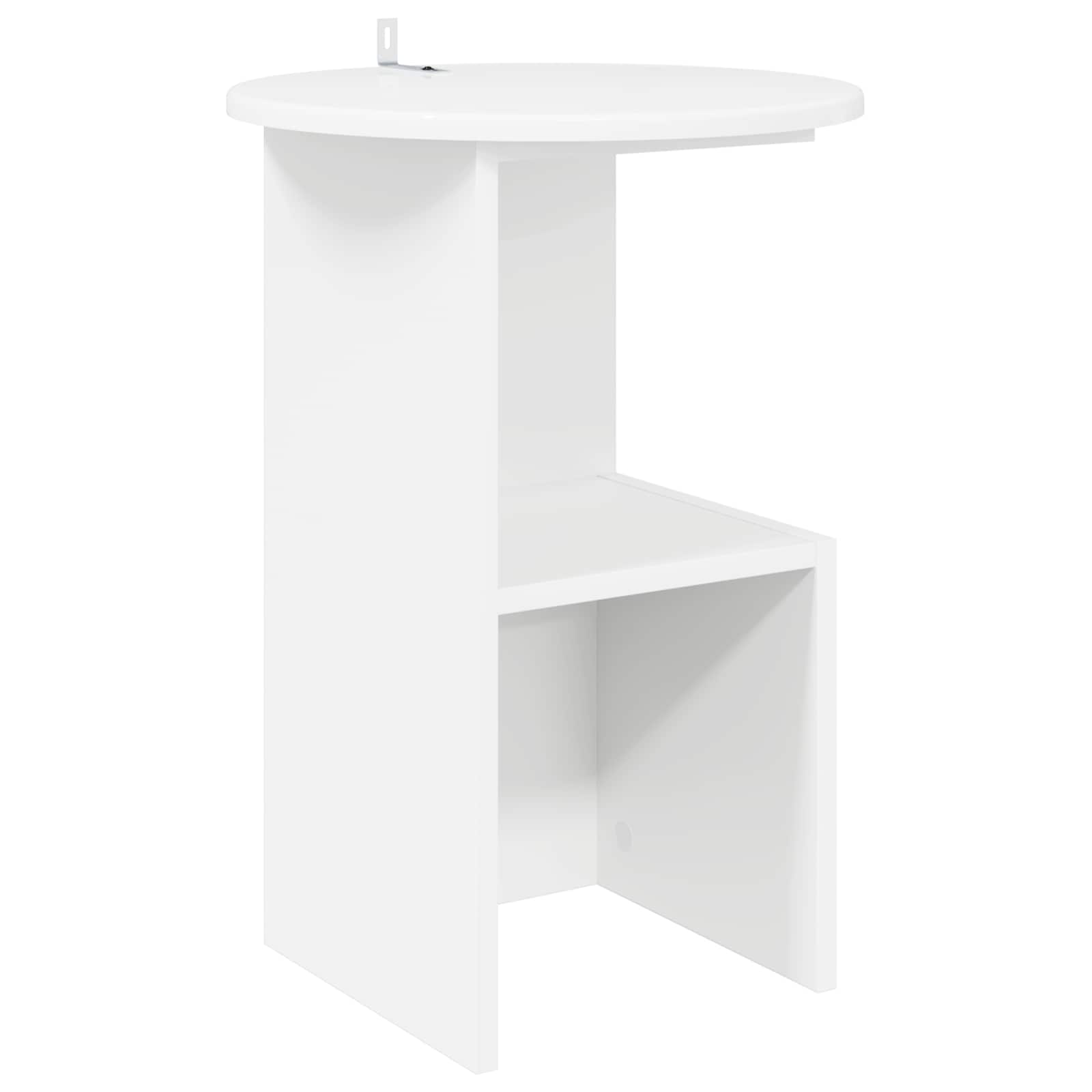 Šoninis stalas Balta Ø 39,5 x 55 cm Apdirbta mediena