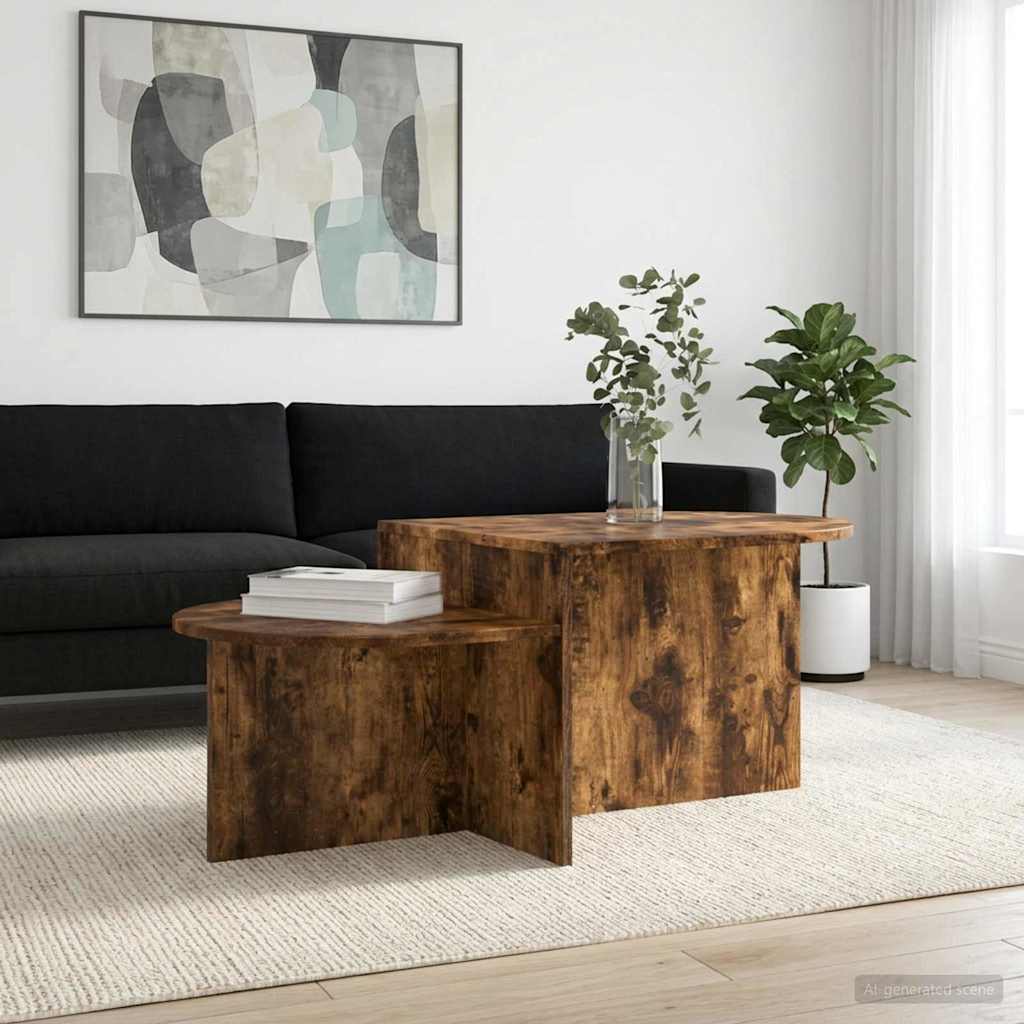 Kafijas galdiņš Dūmu ozols 100 x 50 x 40 cm