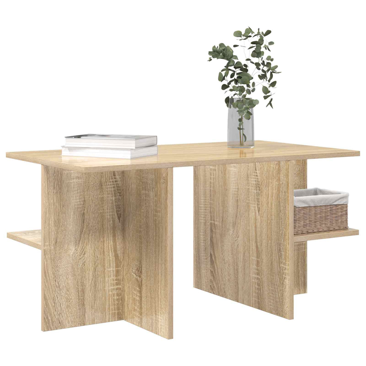 Kafijas galdiņš ozolkoka Sonoma 87 x 50 x 45 cm Inženierijas koksne