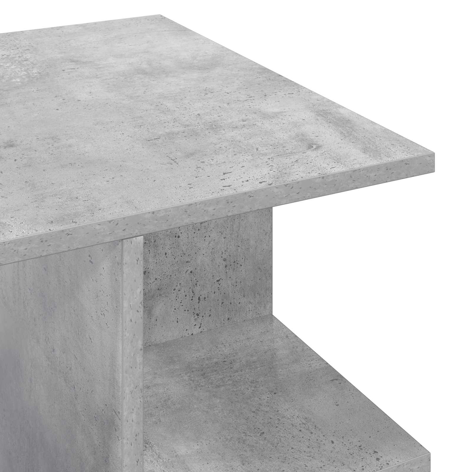 Kafijas galdiņš Betona pelēks 87 x 50 x 45 cm Inženierijas koks