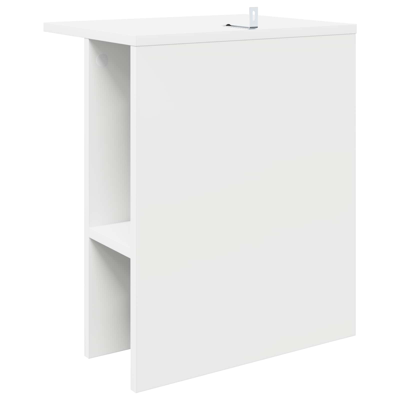 Kavos staliukas 2 pcs Balta 40 x 30 x 49 cm Apdirbta mediena