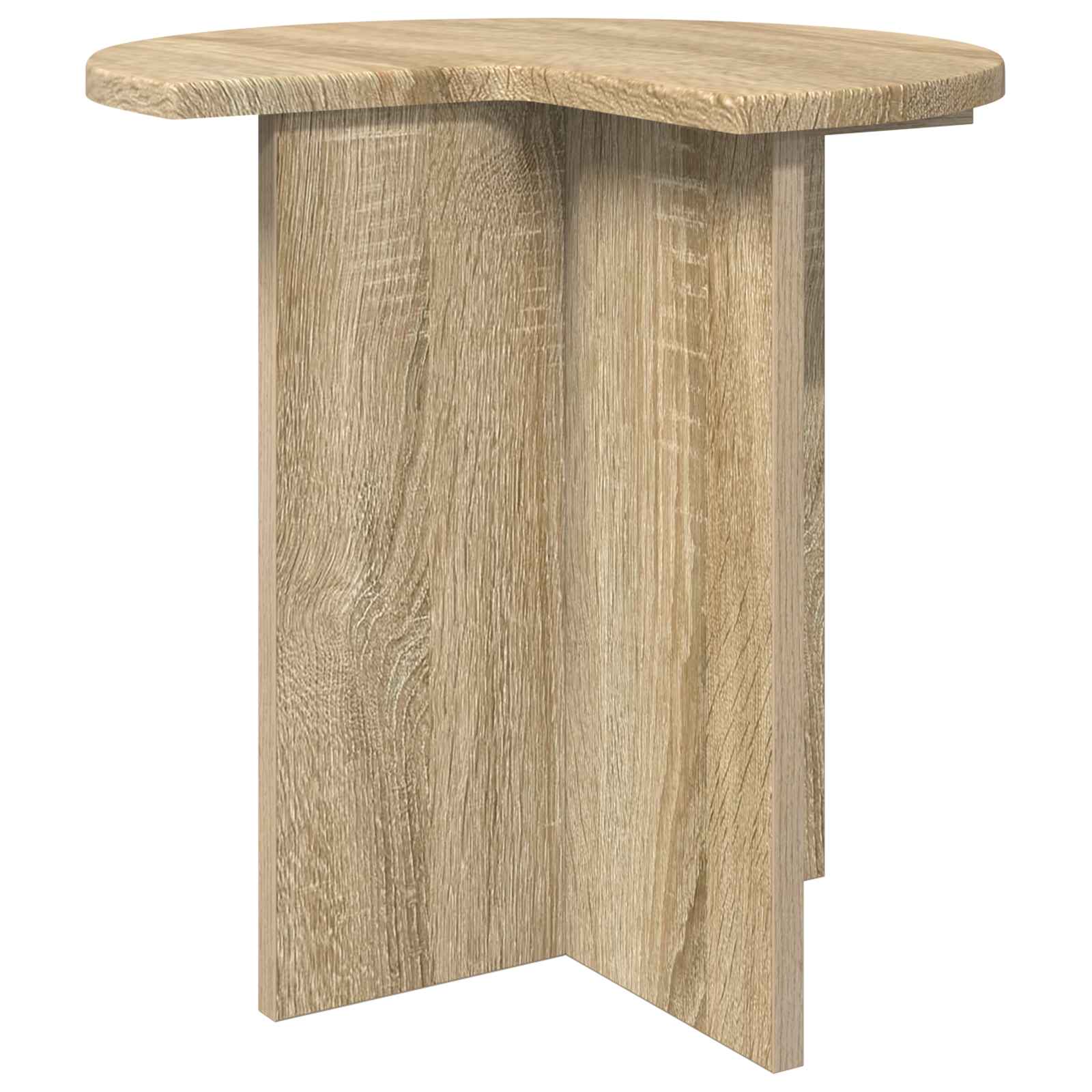 Šoninis stalas Sonoma ąžuolas Ø 39 x 38 cm Apdirbta mediena