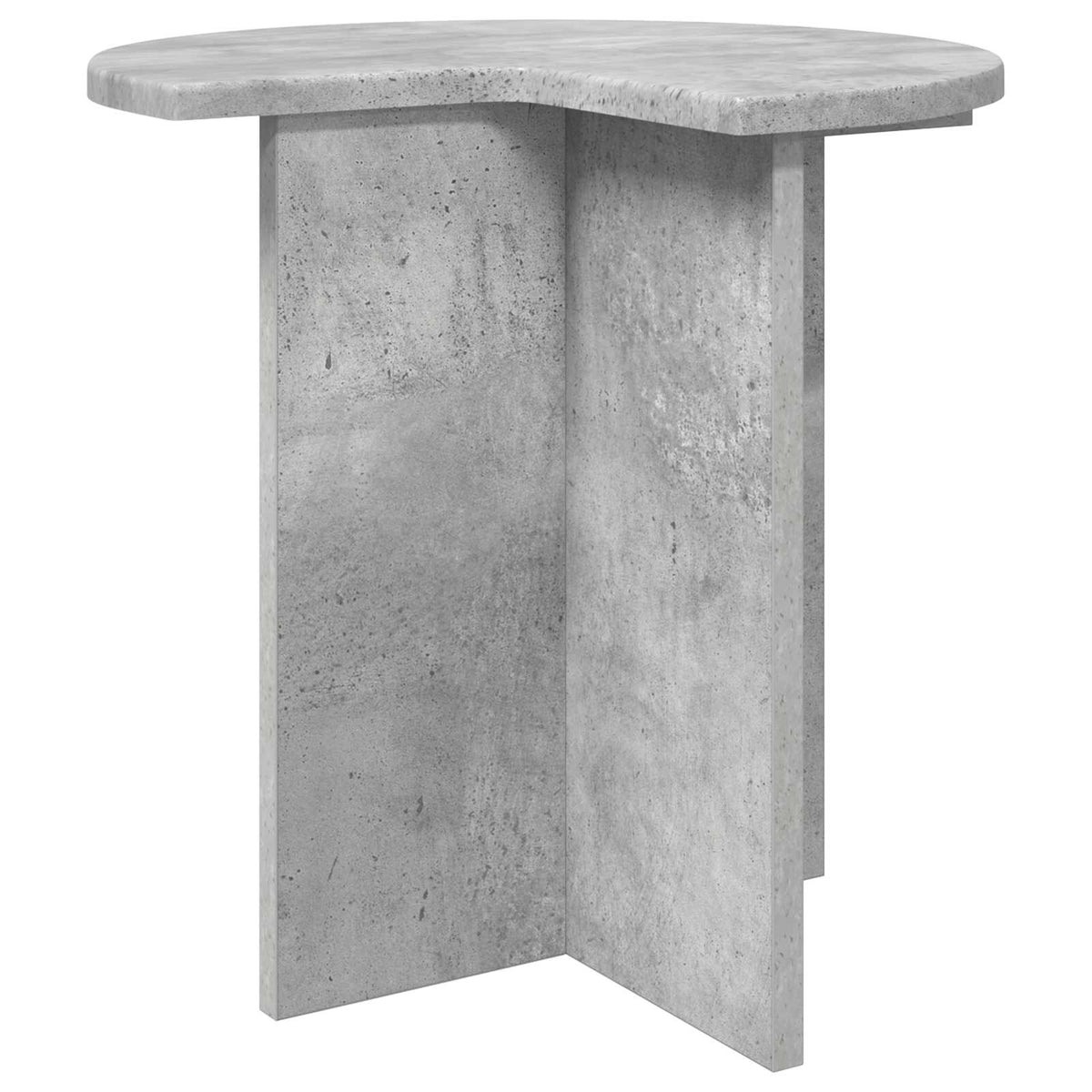 Šoninis stalas 2 pcs Betono pilka Ø 39 x 38 cm Apdirbta mediena