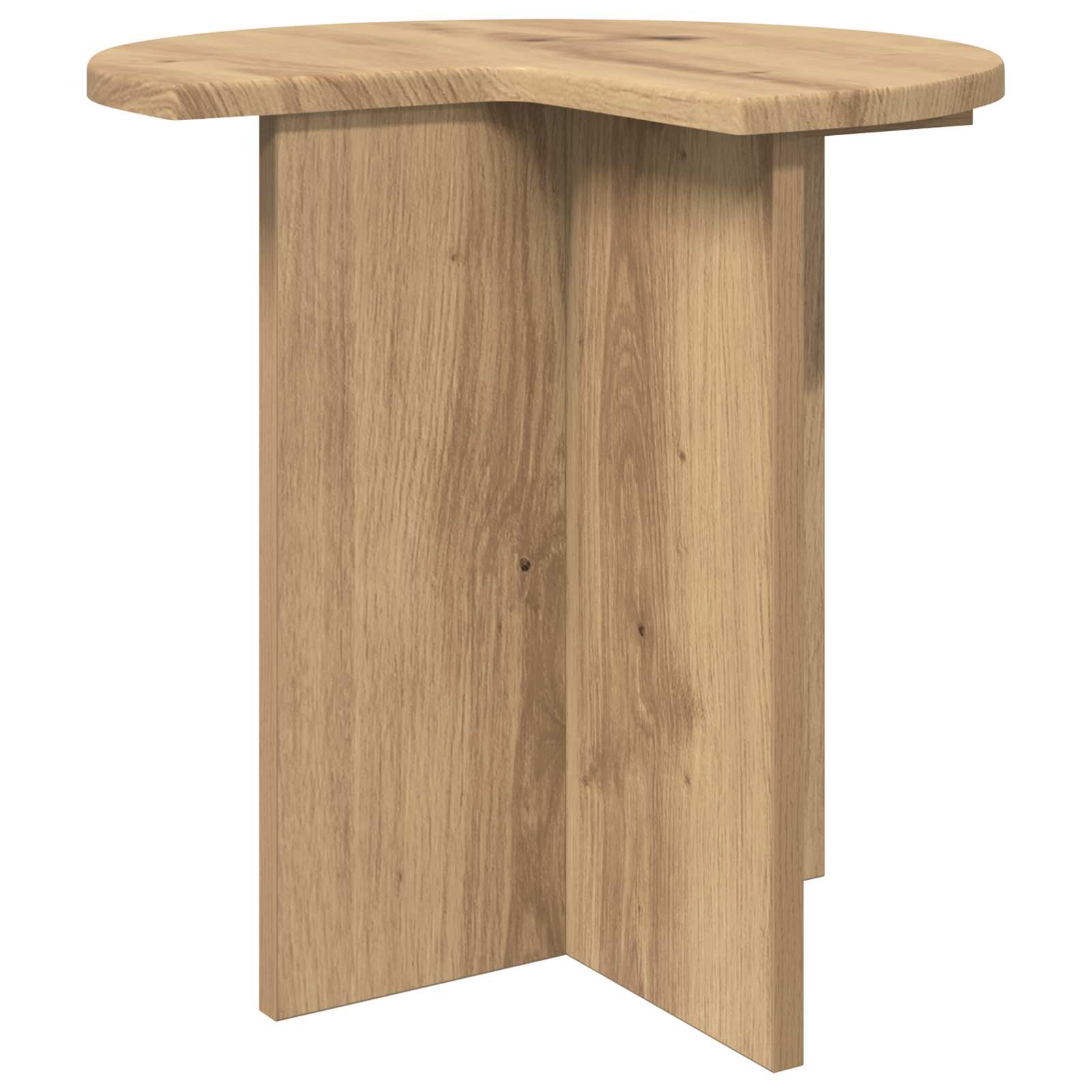 Šoninis stalas su saugykla 2 pcs Artisano ąžuolo Ø 39 x 38 cm