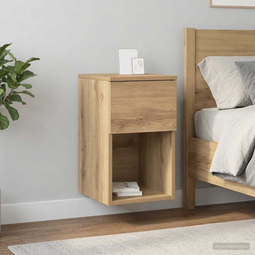 Lovos spintelė 2 pcs Artisano ąžuolo 29 x 31,5 x 49 cm