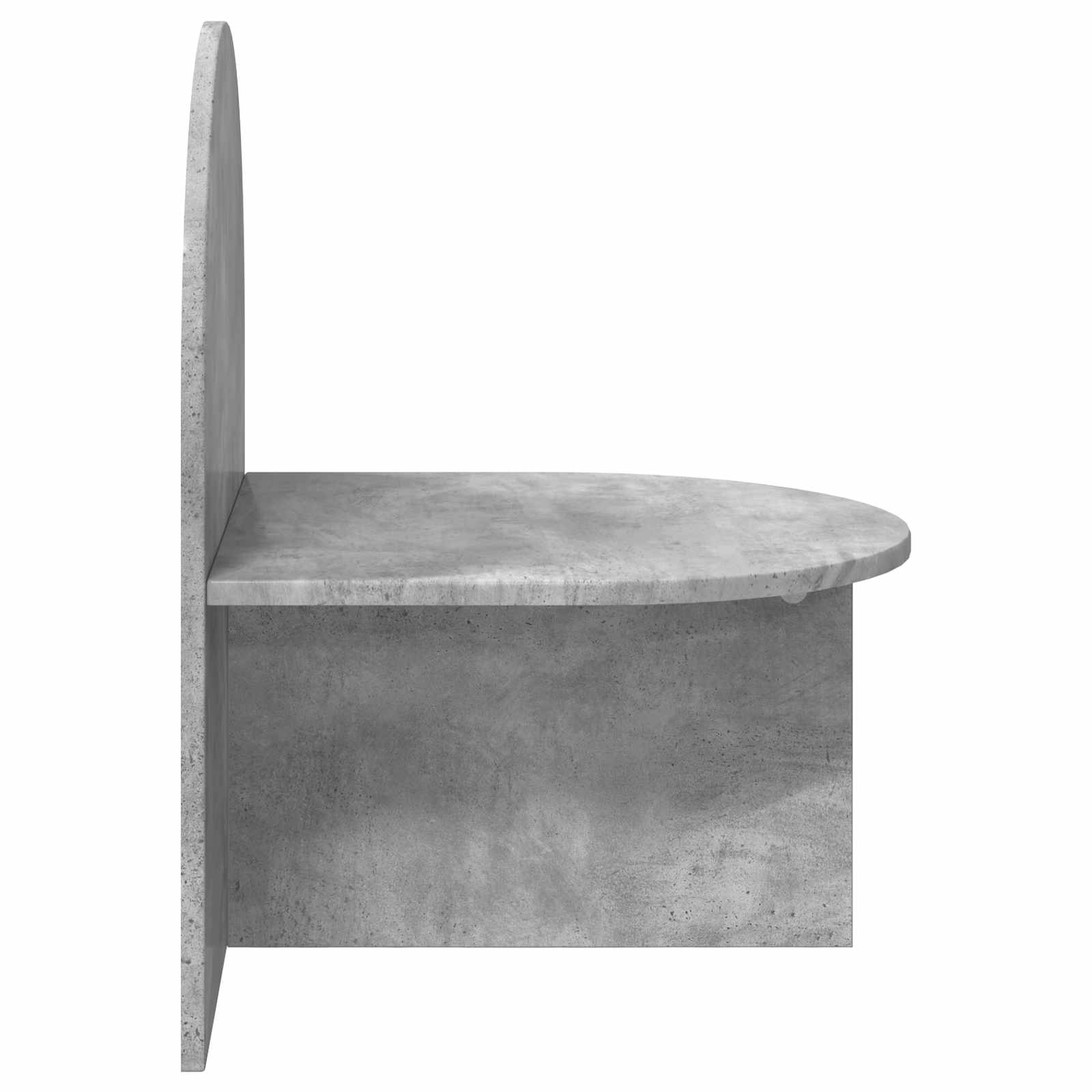 Naktinis staliukas Betono pilka 48 x 49 x 65 cm