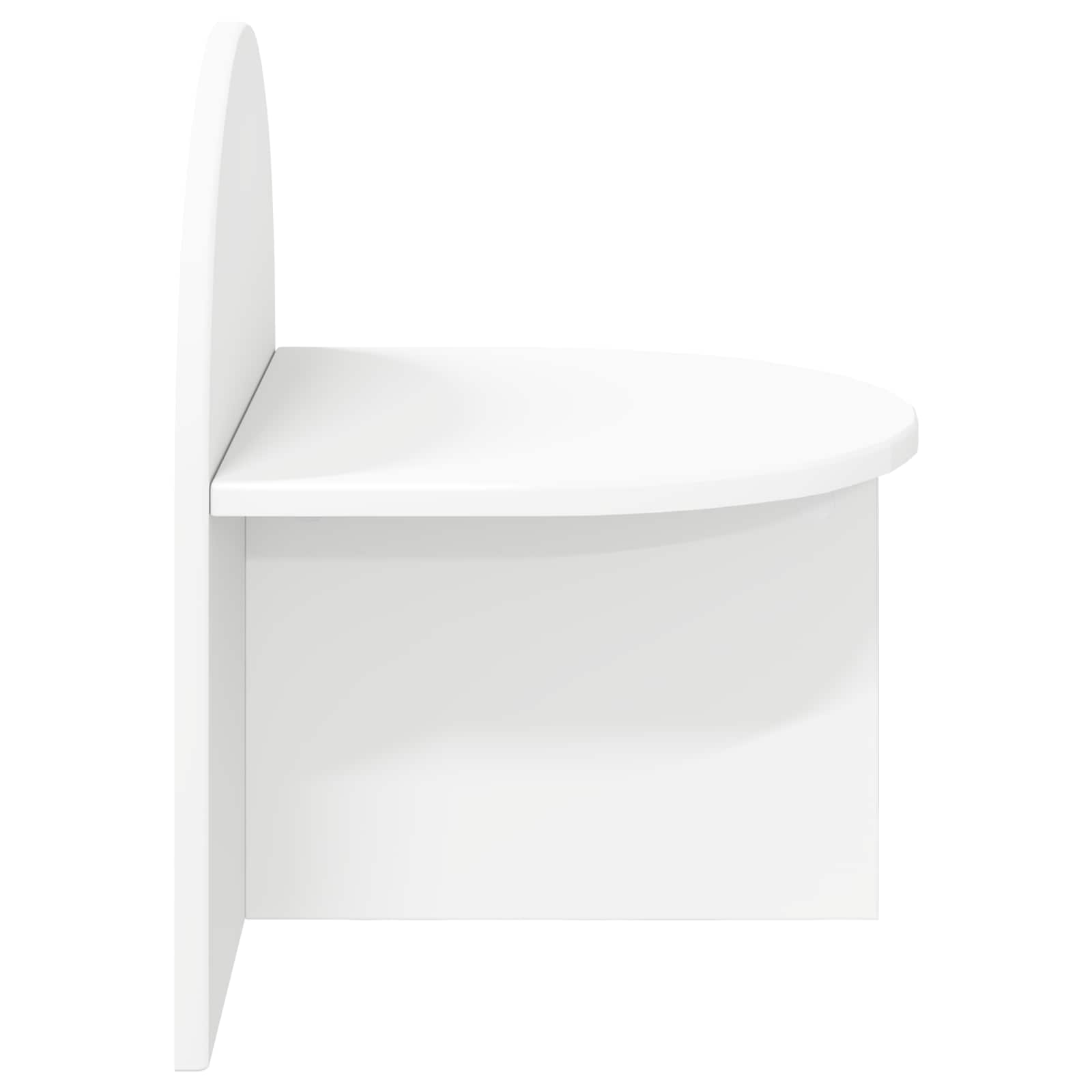 Naktinis staliukas 2 pcs Balta 40 x 35,5 x 45,5 cm