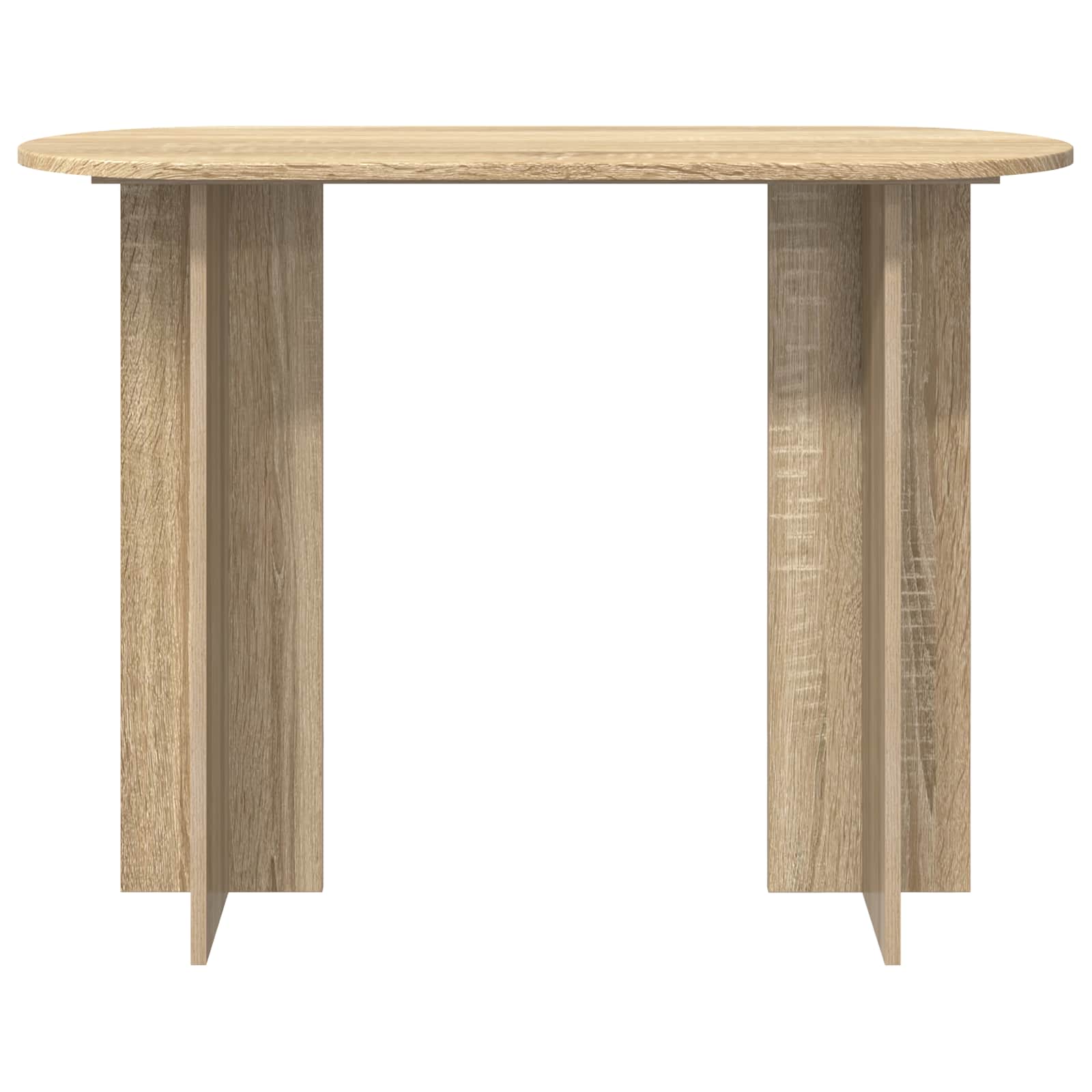 Konsoles galds ar uzglabāšanas vietu, Sonoma ozols, 100 x 39,5 x 75 cm