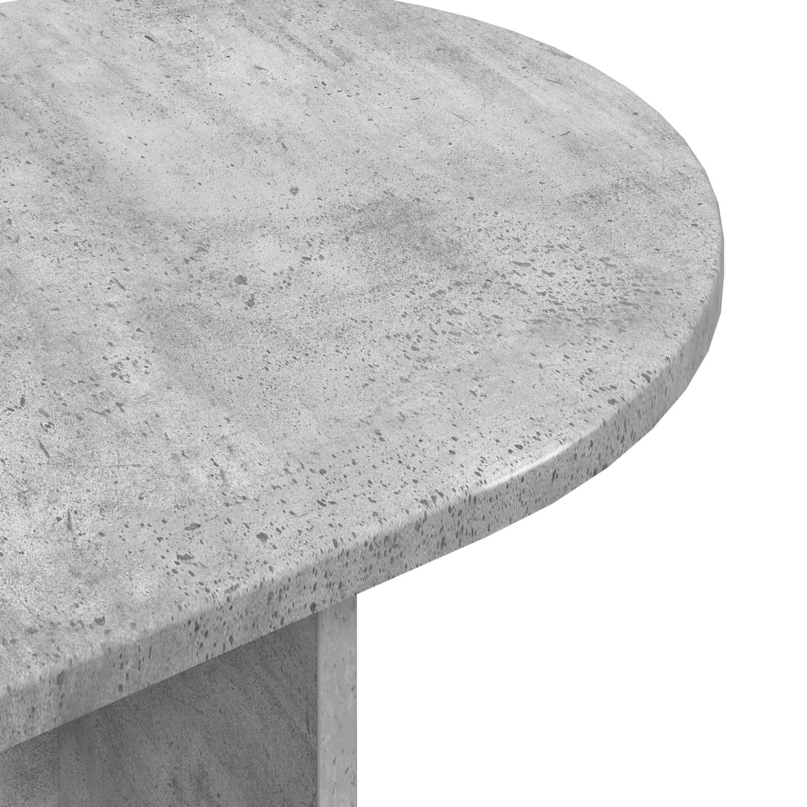 Konsolinis stalas su saugykla Betono pilka 100 x 39,5 x 75 cm
