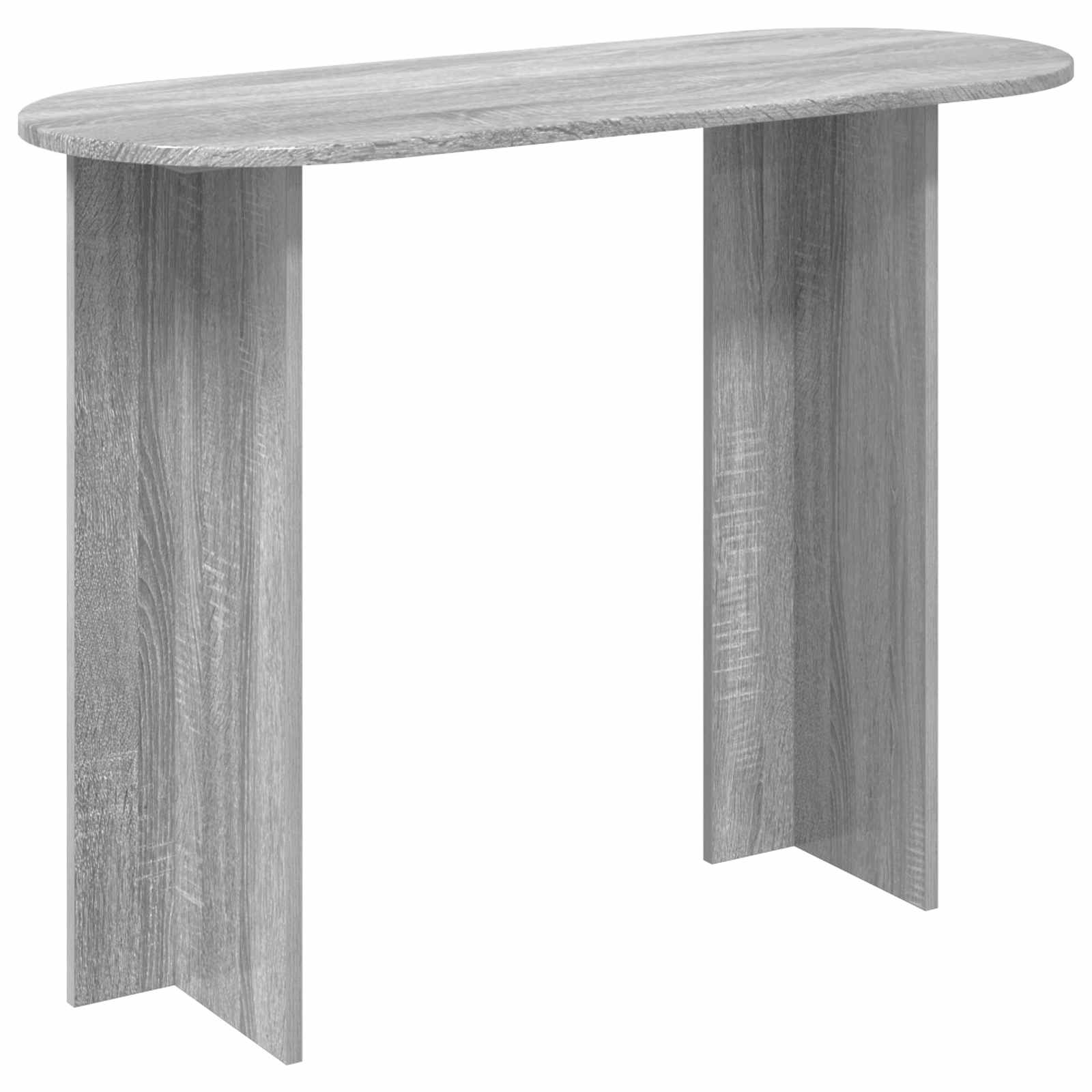 Konsolinis stalas Pilka sonoma ąžuolo 100 x 39,5 x 75 cm
