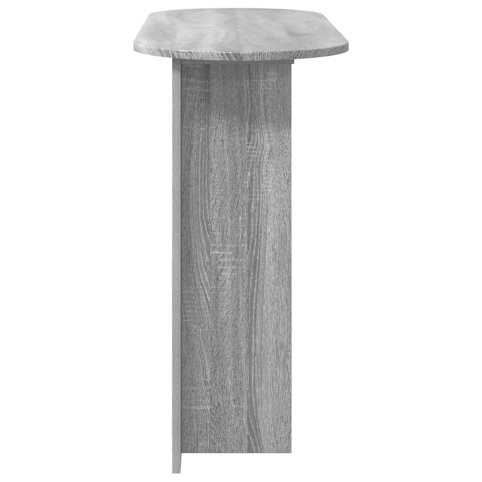 Konsolinis stalas Pilka sonoma ąžuolo 100 x 39,5 x 75 cm