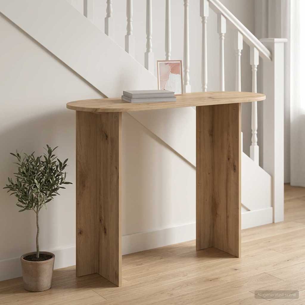 Konsoļu galds Artisāna ozols 100 x 39,5 x 75 cm