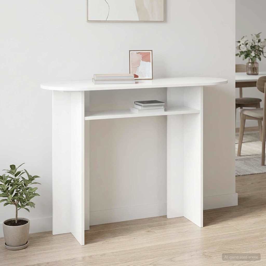 Konsolinis stalas Balta 100 x 39,5 x 75 cm Apdirbta mediena