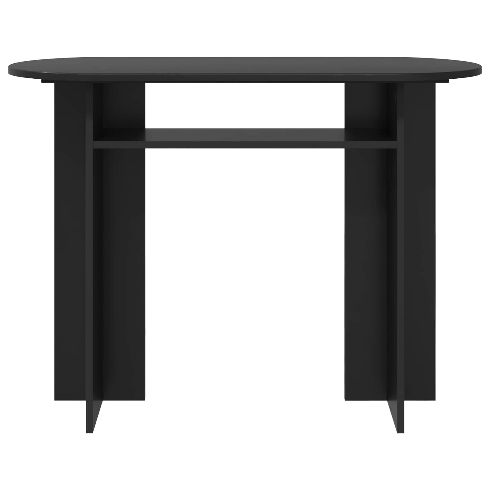 Konsolinis stalas su saugykla Juodojo ąžuolo 100 x 39,5 x 75 cm