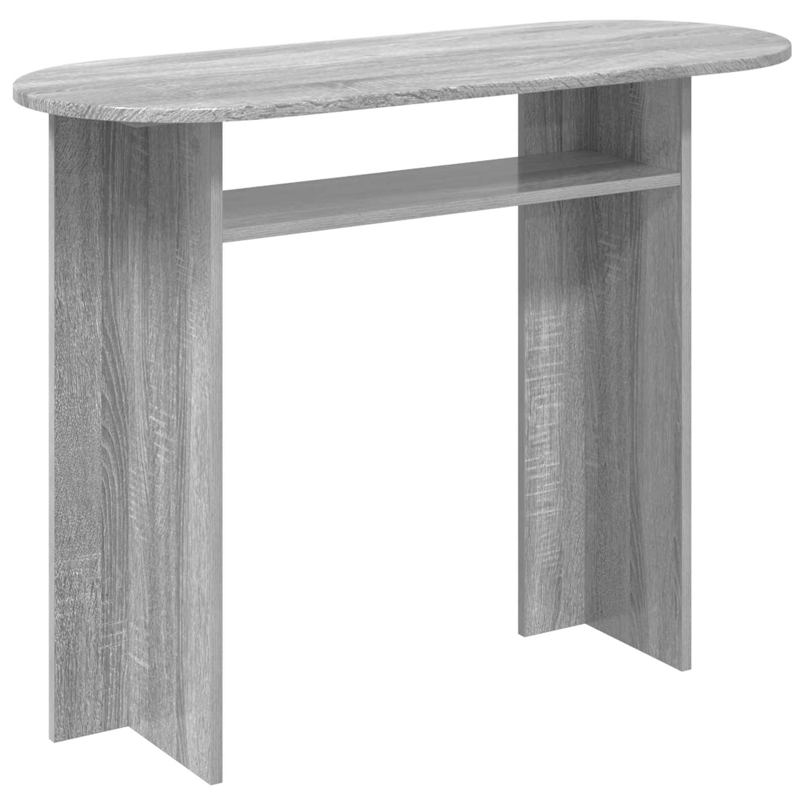 Konsolinis stalas Pilka sonoma ąžuolo 100 x 39,5 x 75 cm