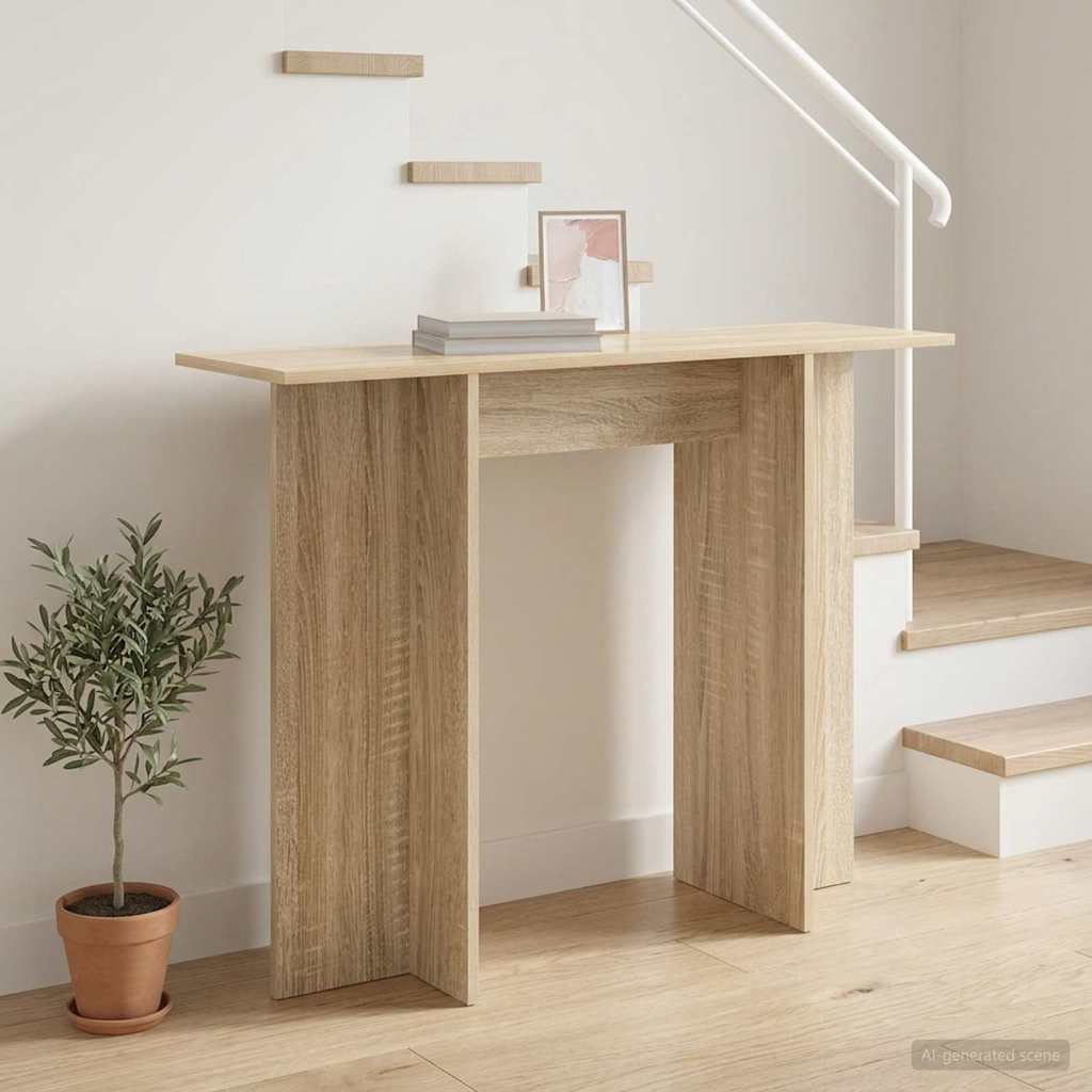 Konsolinis stalas Sonoma ąžuolas 100 x 30 x 75 cm