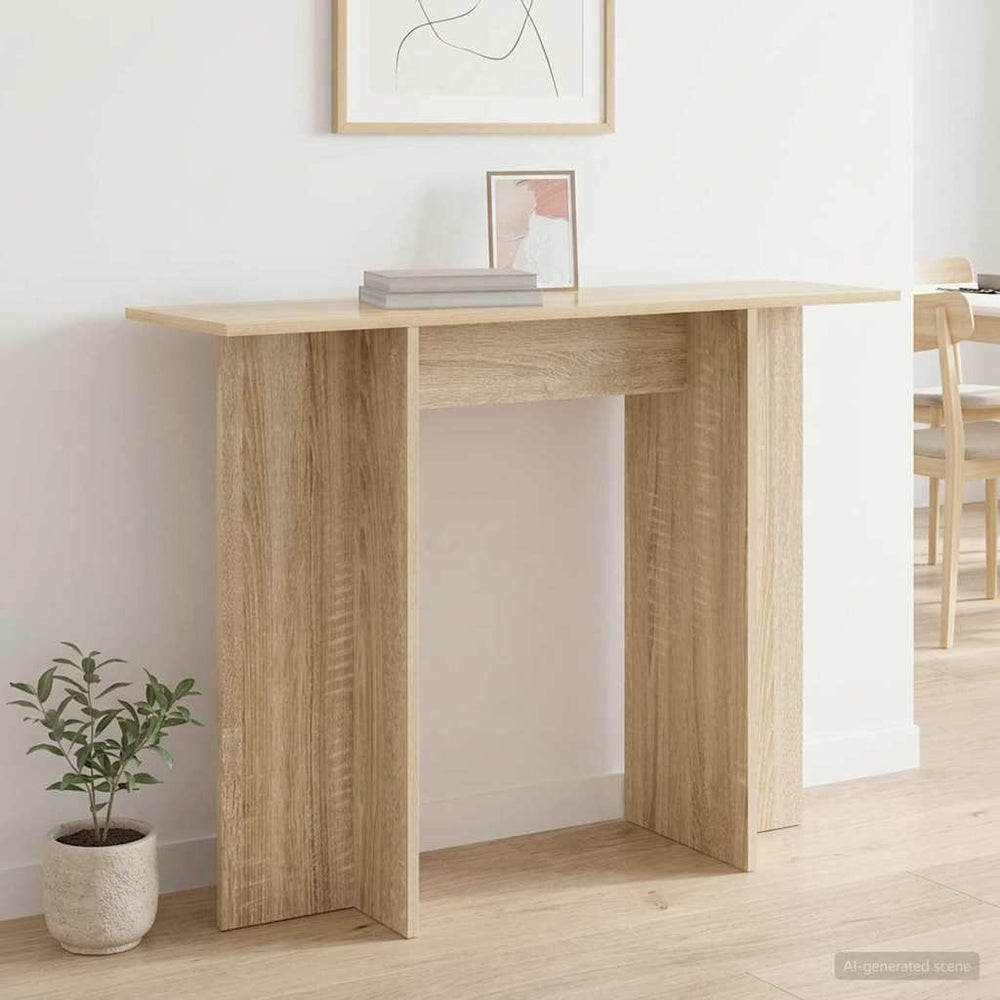Konsolinis stalas Sonoma ąžuolas 100 x 30 x 75 cm