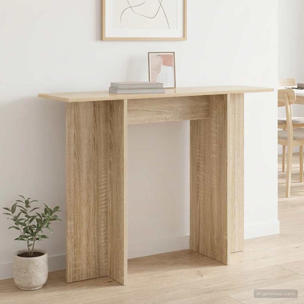 Konsolinis stalas Sonoma ąžuolas 100 x 30 x 75 cm