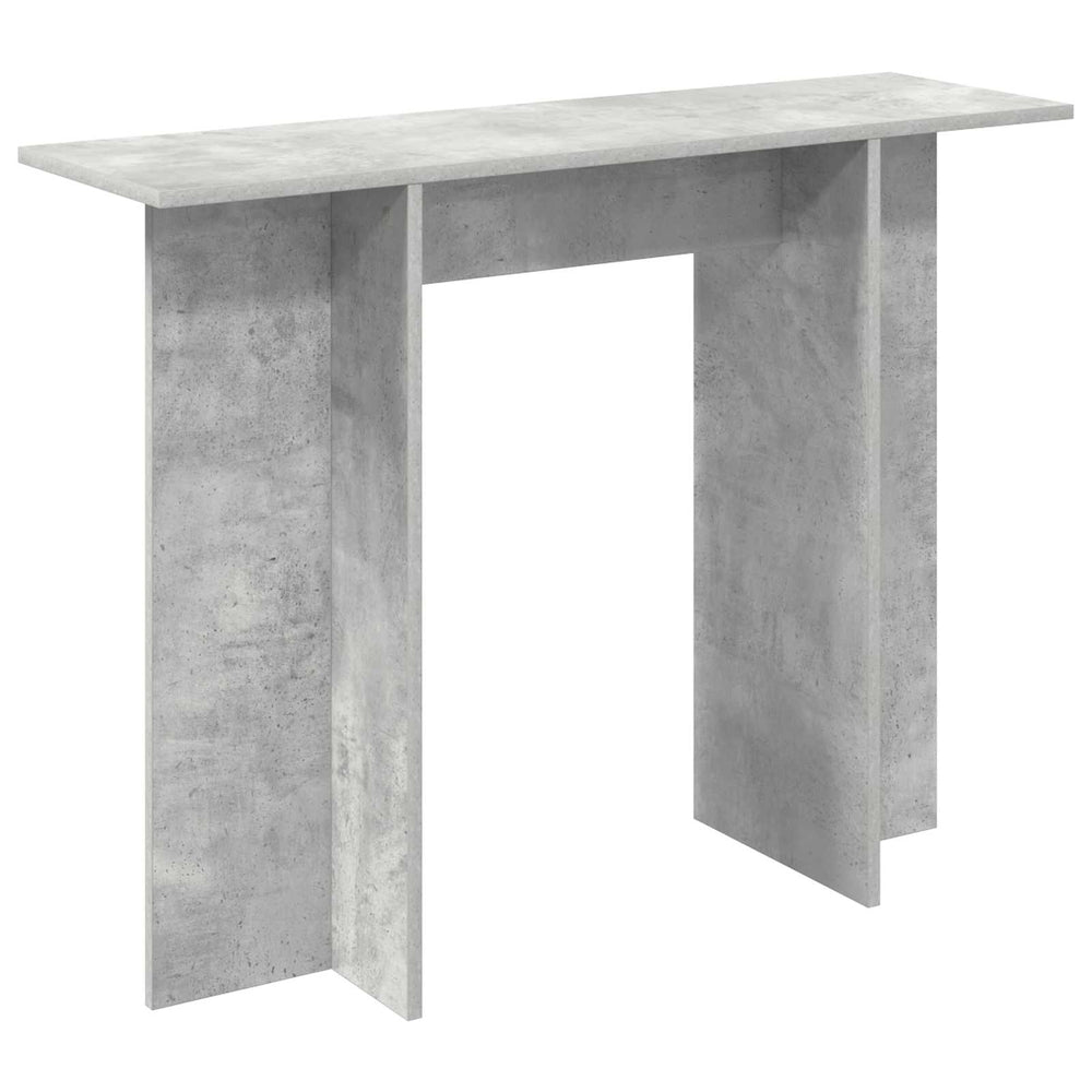 Konsolinis stalas Betono pilka 100 x 30 x 75 cm