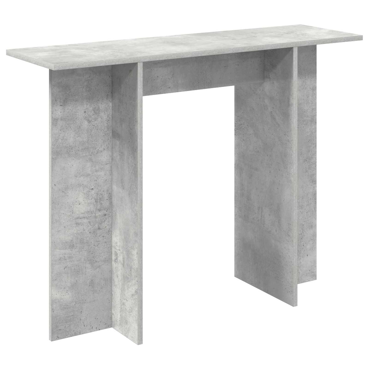 Konsolinis stalas Betono pilka 100 x 30 x 75 cm