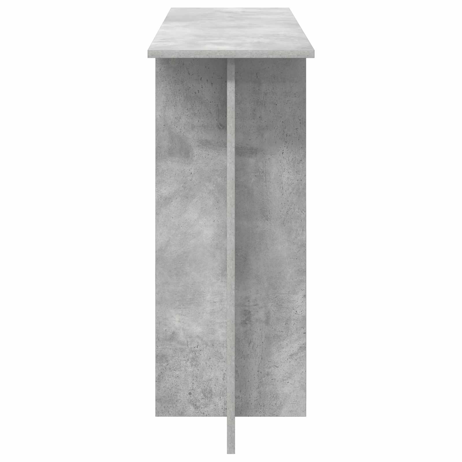 Konsolinis stalas Betono pilka 100 x 30 x 75 cm