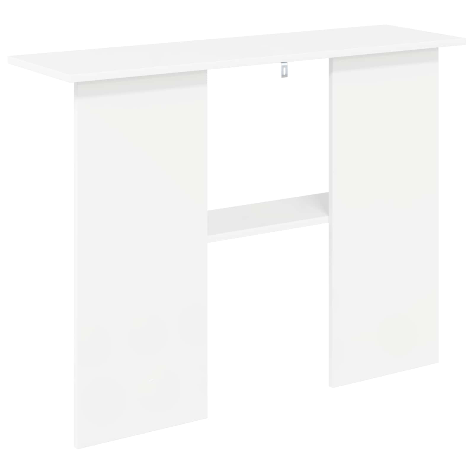 Konsoles galds Balts 100 x 30 x 75 cm Apstrādāta koksne